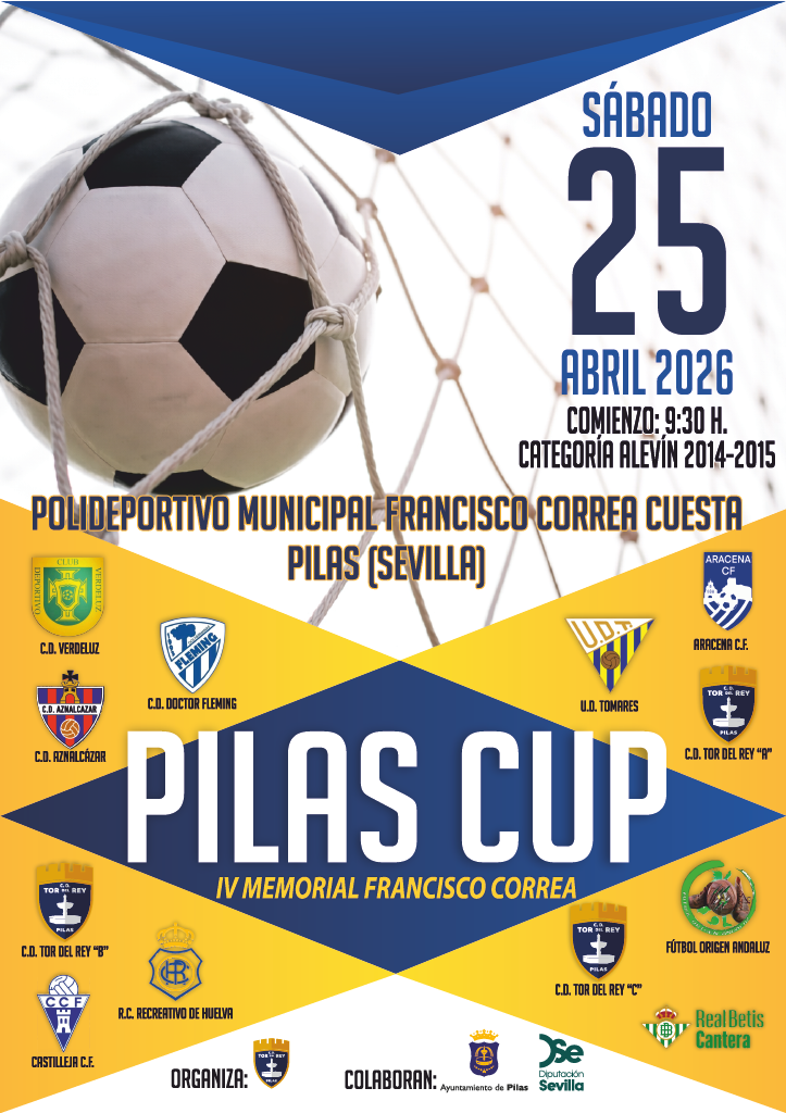 Cartel Pilas Cup – IV Memorial Francisco Correa